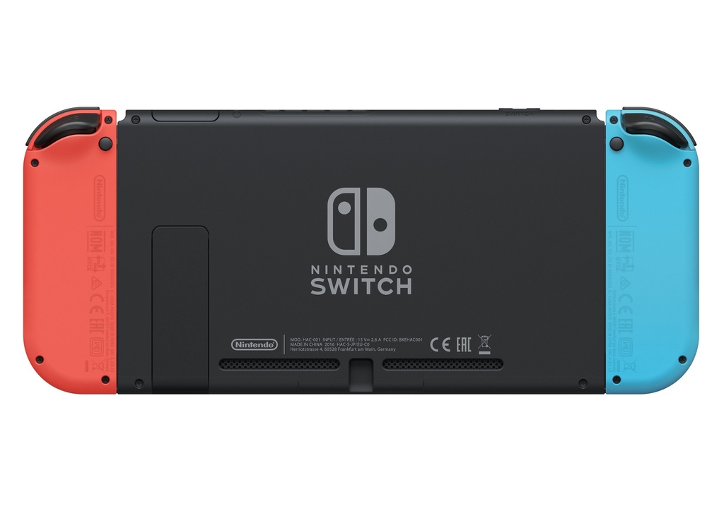 Nintendo Switch OLED leikjatölva með rauðum og bláum joycon - image 7 [fe9e2e9204]
