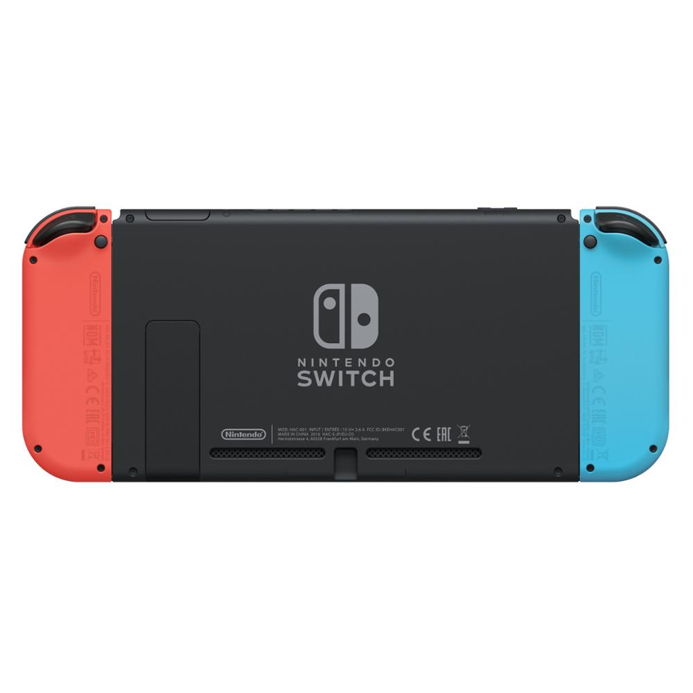 Nintendo Switch OLED leikjatölva með rauðum og bláum joycon - image 8 [40cec9b21f]