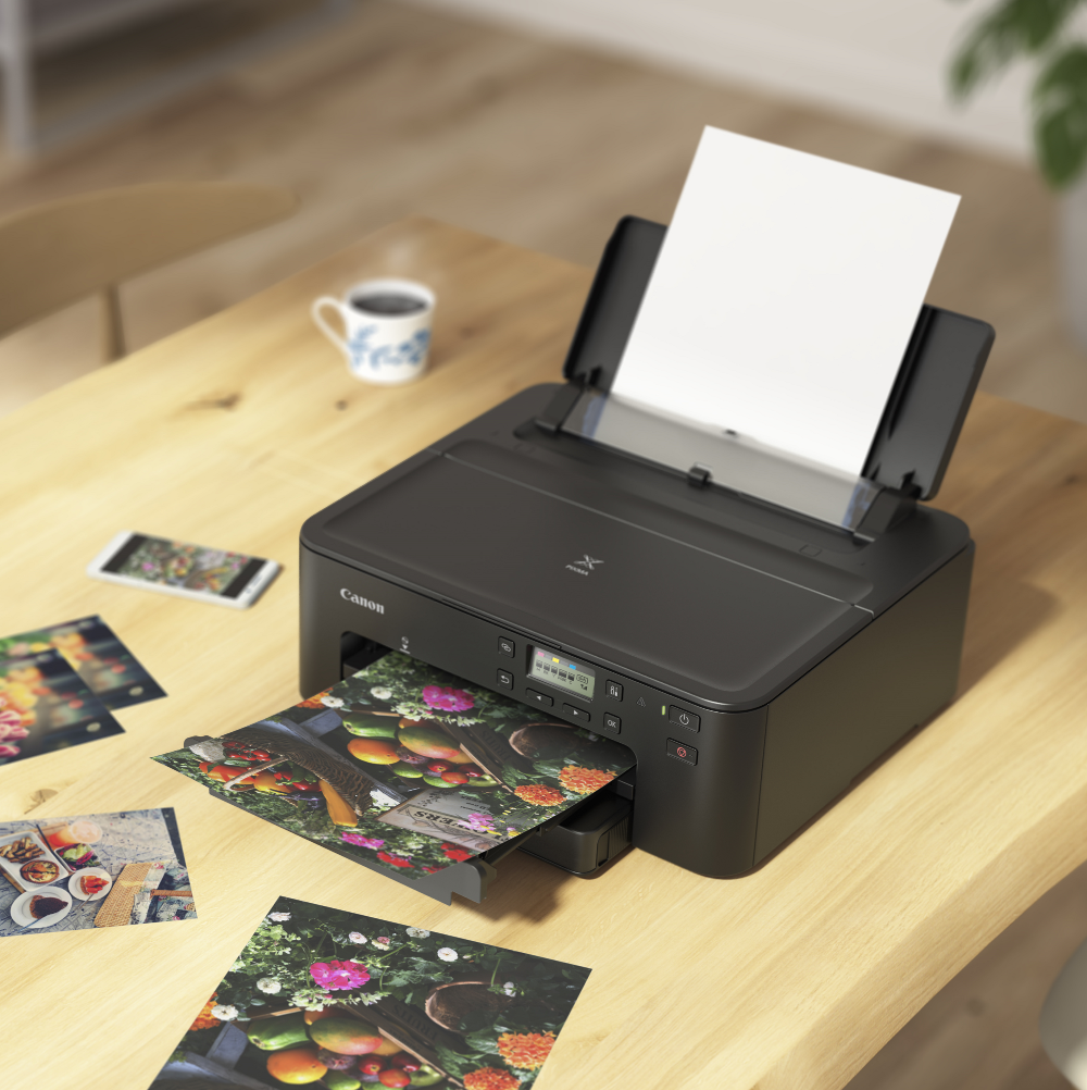 Canon PIXMA TS705 WiFi bleksprautuprentari, Svartur - image 8 [0440013cae]