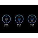 130W UGREEN 2x USB-C, 1x USB-A PPS PD QC hleðslutæki í bíl - image 7 [538799d868]