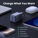 65W UGREEN Nexode S 2x USB-C, 1x USB-A PPS PD QC GaN hleðslutæki - image 13 [a7530e3494]