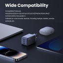 65W UGREEN Nexode S 2x USB-C, 1x USB-A PPS PD QC GaN hleðslutæki - image 15 [419dca81c0]