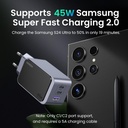 65W UGREEN Nexode S 2x USB-C, 1x USB-A PPS PD QC GaN hleðslutæki - image 18 [a9b39d4f44]