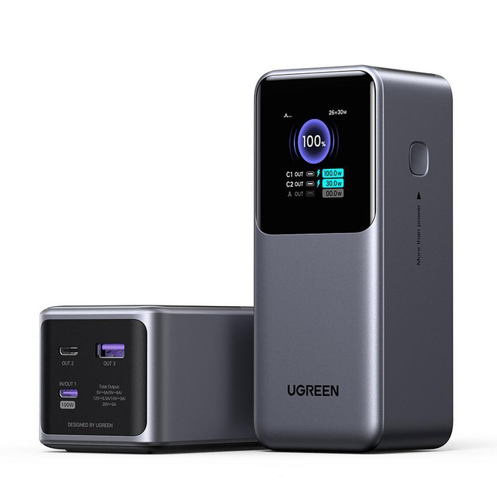 UGREEN 20.000mAh ferðarafhlaða, PD 130W, með upplýsingaskjá - image 5 [b74585b042]