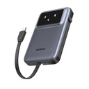 UGREEN Uno 10.000mAh ferðarafhlaða, PD 30W, með innb. kapli - image 3 [fecaaf43f0]