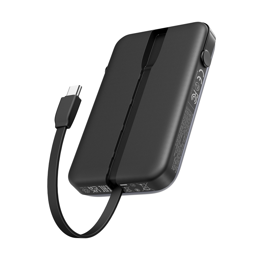 UGREEN Uno 10.000mAh ferðarafhlaða, PD 30W, með innb. kapli - image 5 [0ffce05ccc]
