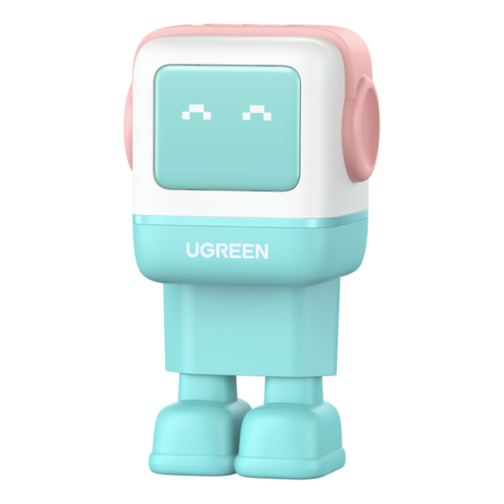 65W UGREEN Uno 2x USB-C, 1x USB-A PPS PD QC GaN hleðslutæki, bleikt/blátt - image 2 [76df45b205]