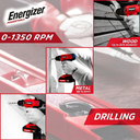 Energizer 20V Borvél 10mm, án rafhlöðu - image 4 [b9a78f9101]