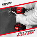 Energizer 20V Höggborvél 13mm með kolalausum mótor, grip handfang, án rafhlöðu - image 6 [a8a71ec6ab]