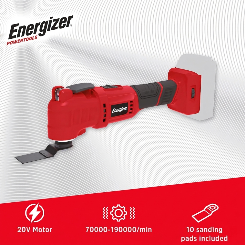 Energizer 20V þráðlaus fjölnotavél, án rafhlöðu - image 3 [00400b4313]