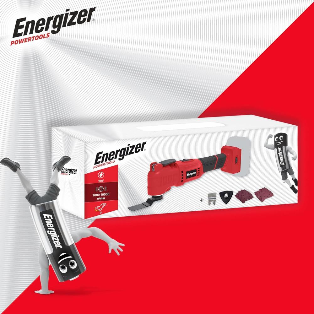 Energizer 20V þráðlaus fjölnotavél, án rafhlöðu - image 6 [a9164c8f8d]
