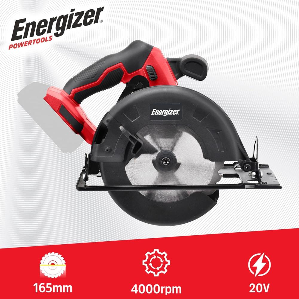 Energizer 20V þráðlaus hjólsög, án rafhlöðu - image 3 [39dee6944a]