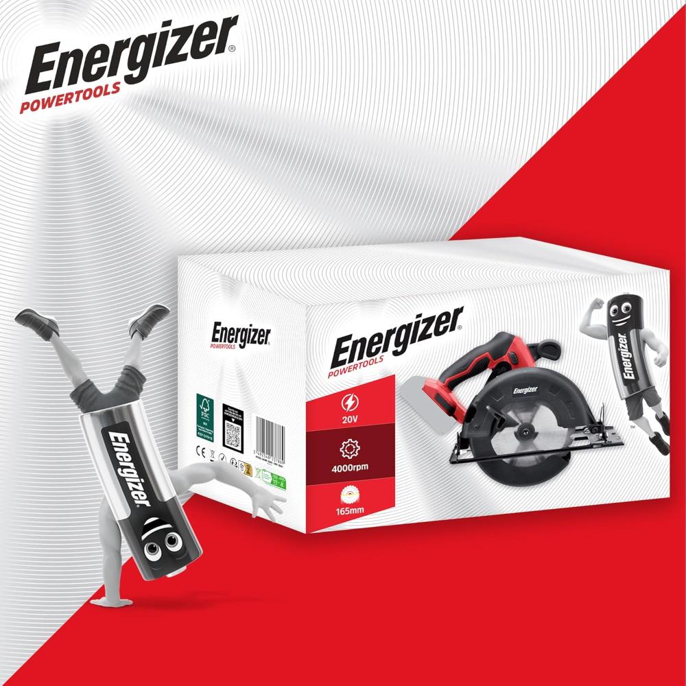 Energizer 20V þráðlaus hjólsög, án rafhlöðu - image 4 [1791bc2f39]