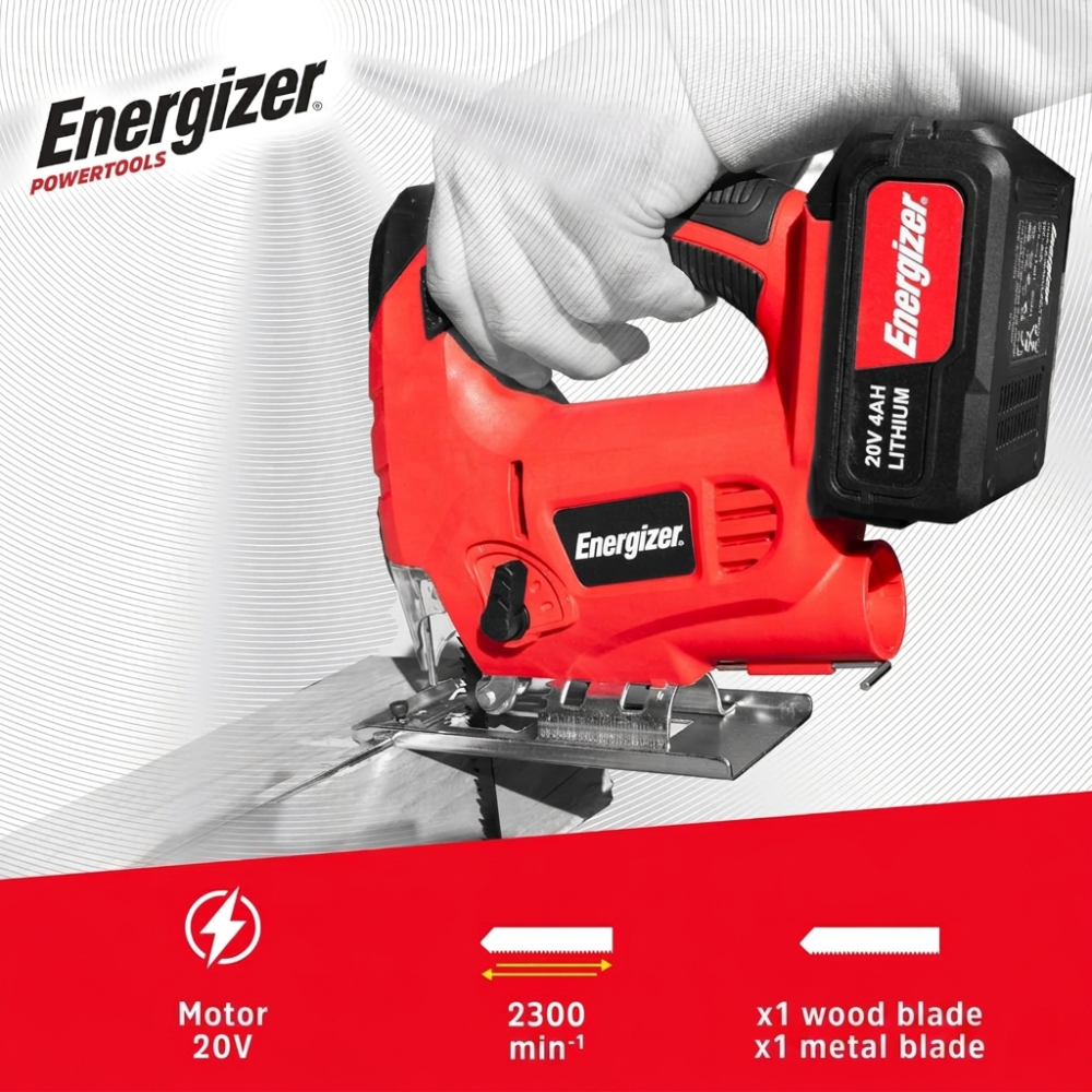 Energizer 20V Stingsög, án rafhlöðu - image 3 [88b0737fe6]