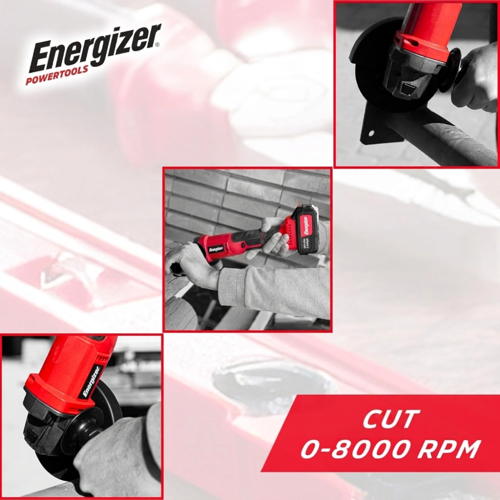 Energizer 20V Slípirokkur, án rafhlöðu - image 4 [c56b8338d5]