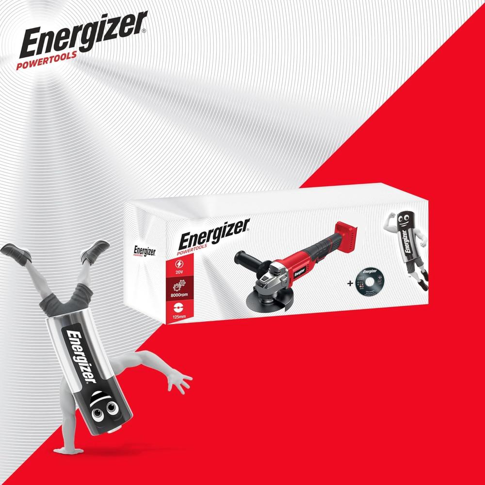 Energizer 20V Slípirokkur, án rafhlöðu - image 7 [a81a14c70e]