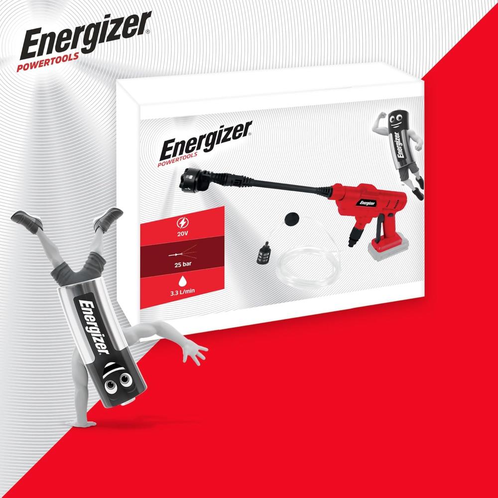 Energizer þráðlaus rafmagns háþrýstisdæla, 20V, án rafhlöðu - image 5 [07bfa485d9]