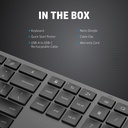 HP 975 þráðlaust Bluetooth lyklaborð með baklýsingu, svart, íslenskt - image 15 [41305f789a]