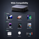 200W UGREEN Desktop 4x USB-C, 2x USB-A PPS PD QC GaN II hleðslutæki - image 9 [1c9efdb68c]