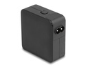 65W Delock 2x USB-C PD EU/UK/US breytikló og hleðslutæki - image 3 [d35194d139]