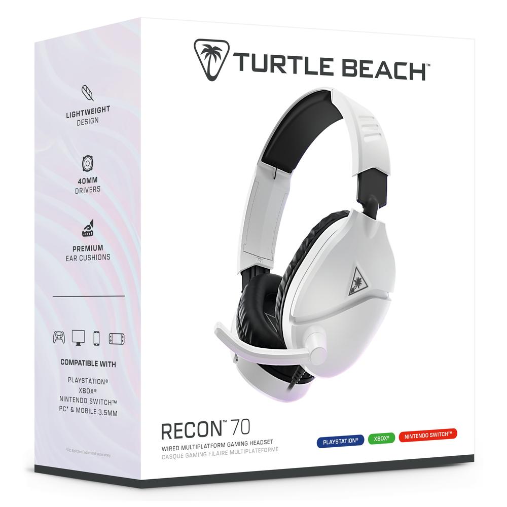 Turtle Beach Recon 70 leikjaheyrnartól með hljóðnema, hvít - image 18 [1e8f69f2aa]