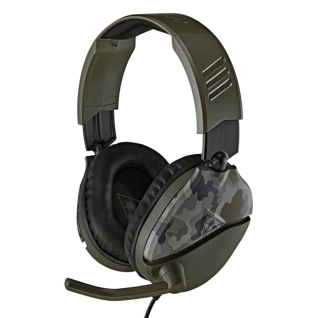 Turtle Beach Recon 70 leikjaheyrnartól með hljóðnema, græn camo - image 3 [c66ad76e66]
