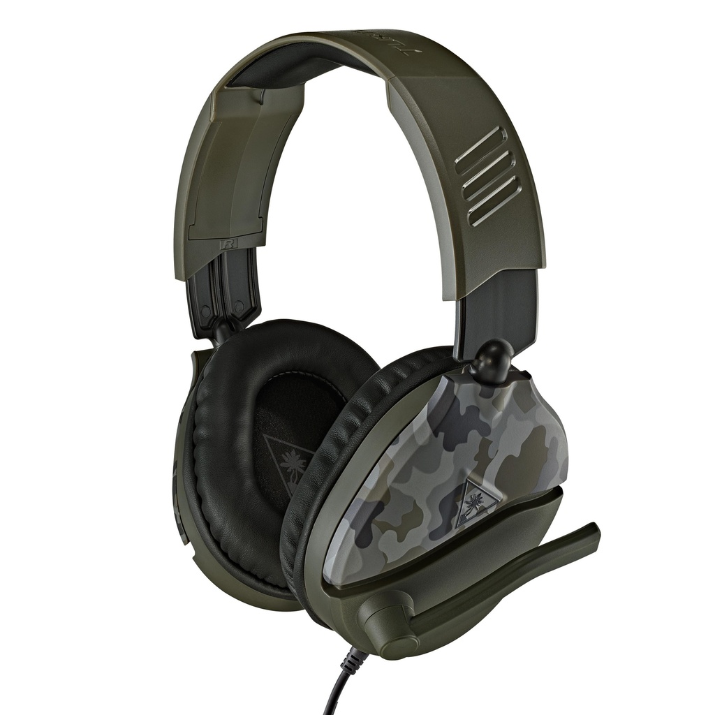 Turtle Beach Recon 70 leikjaheyrnartól með hljóðnema, græn camo - image 4 [abb281301e]