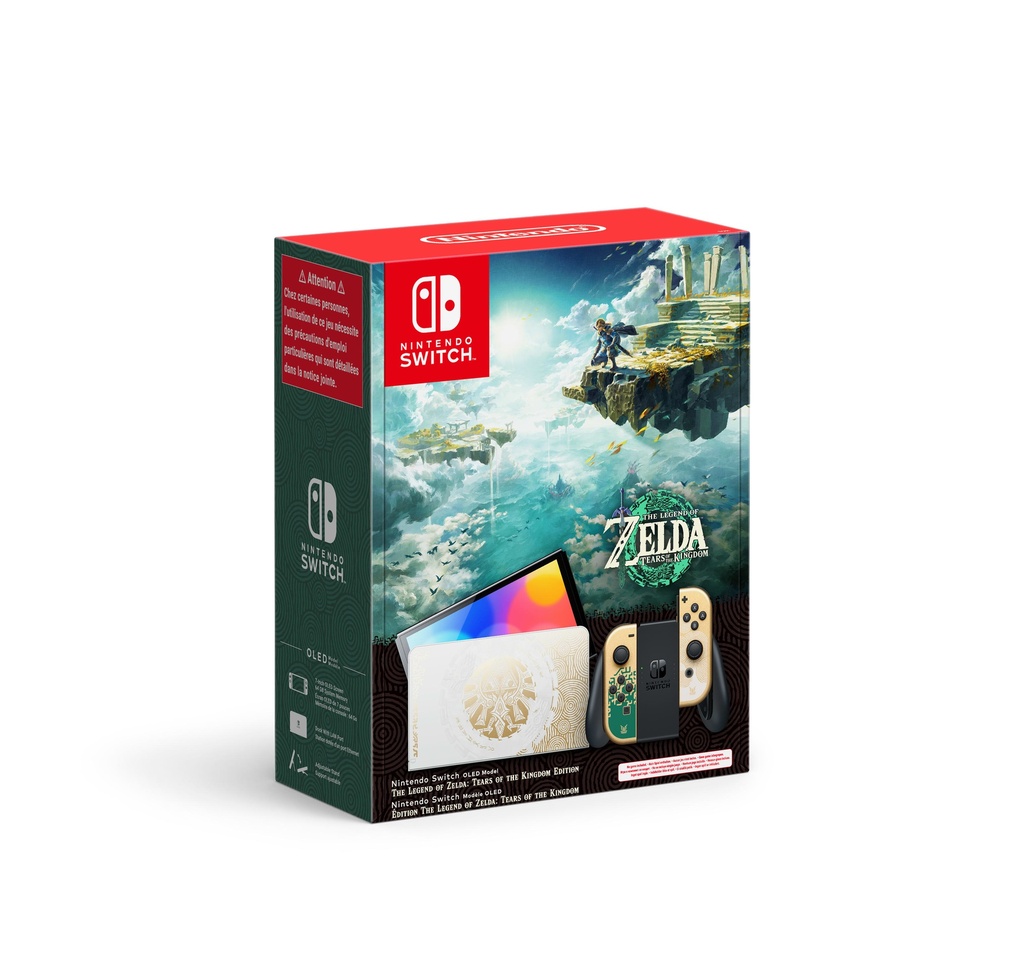 Nintendo Switch OLED leikjatölva, Zelda TotK Edition - image 2 [dc2b18d8c4]
