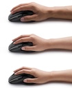 UGREEN Ergonomic þráðlaus ferðamús, PC&MAC, 5 hnappar, USB nano mótakari - image 3 [ec3e53627d]