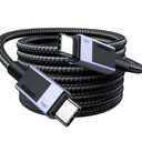 UGREEN 100W PD USB-C hleðslukapall, 3m, málmgrár - image 3 [35cb9f024e]