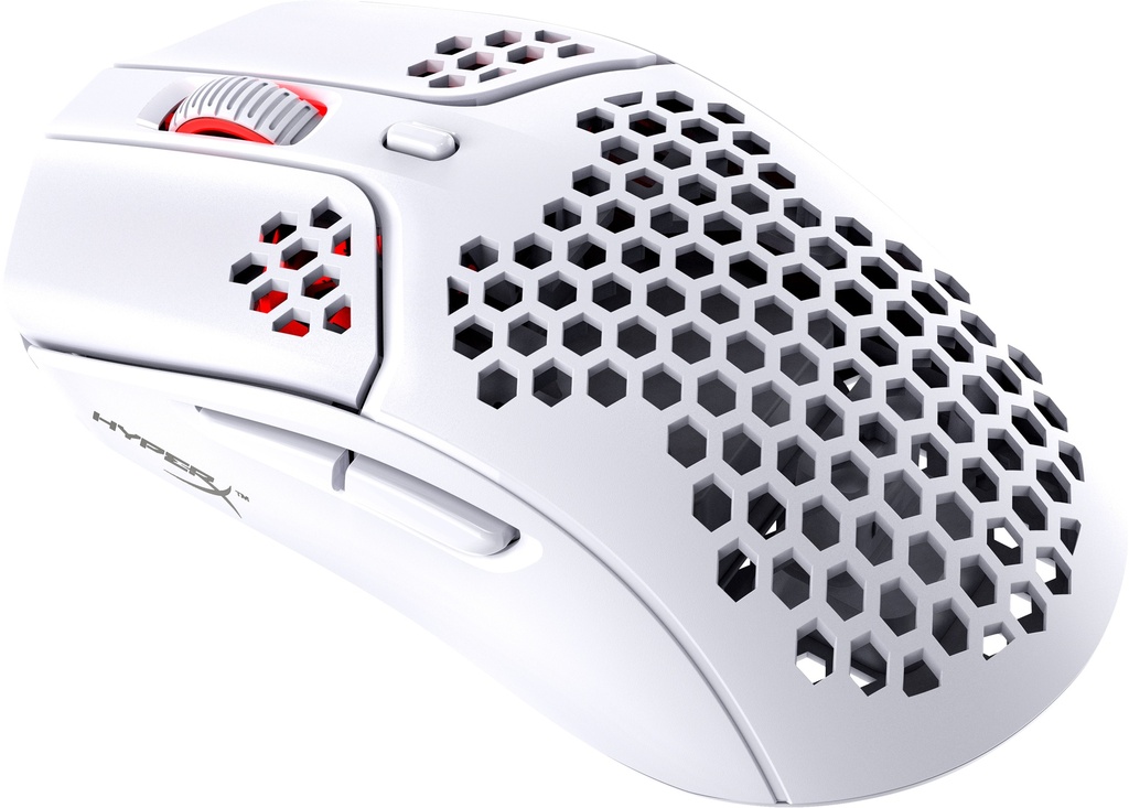 HP HyperX Pulsfire þráðlaus leikjamús, hvit - image 5 [4e3dd6e97b]