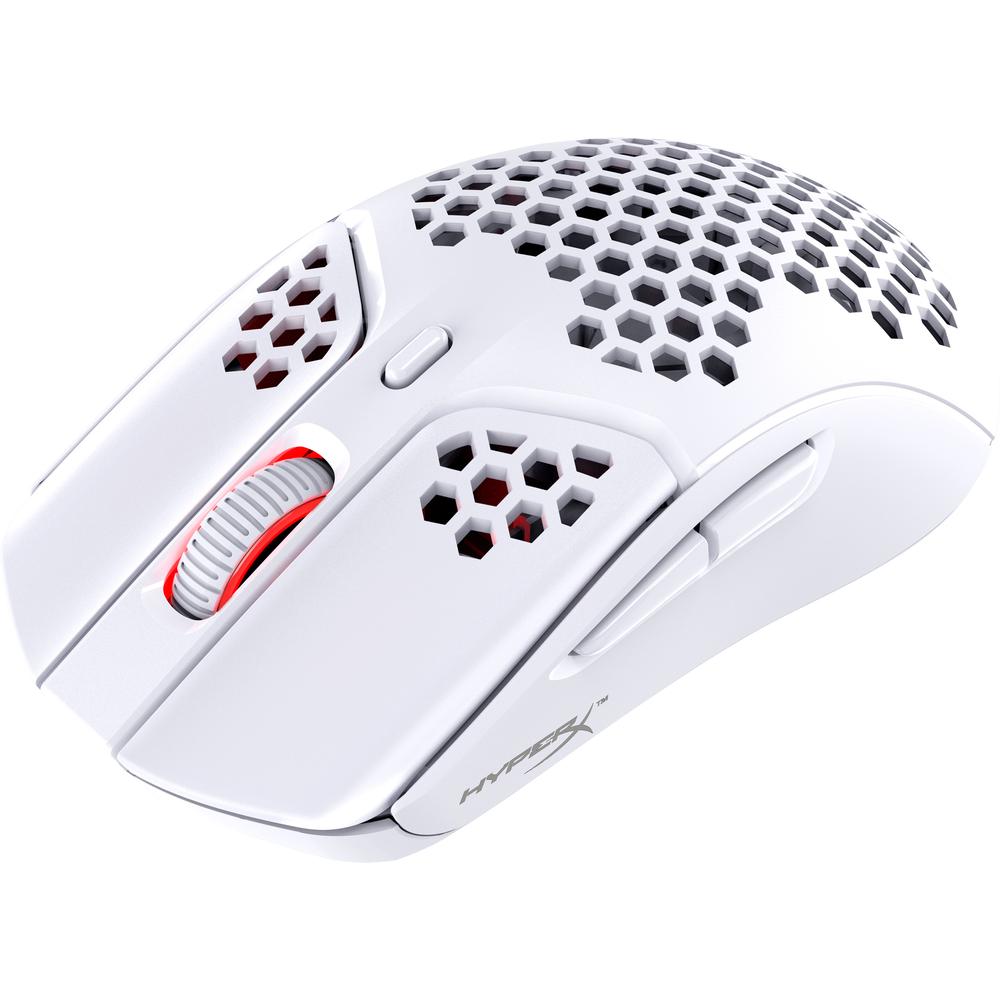 HP HyperX Pulsfire þráðlaus leikjamús, hvit - image 10 [fdf8f98ec9]