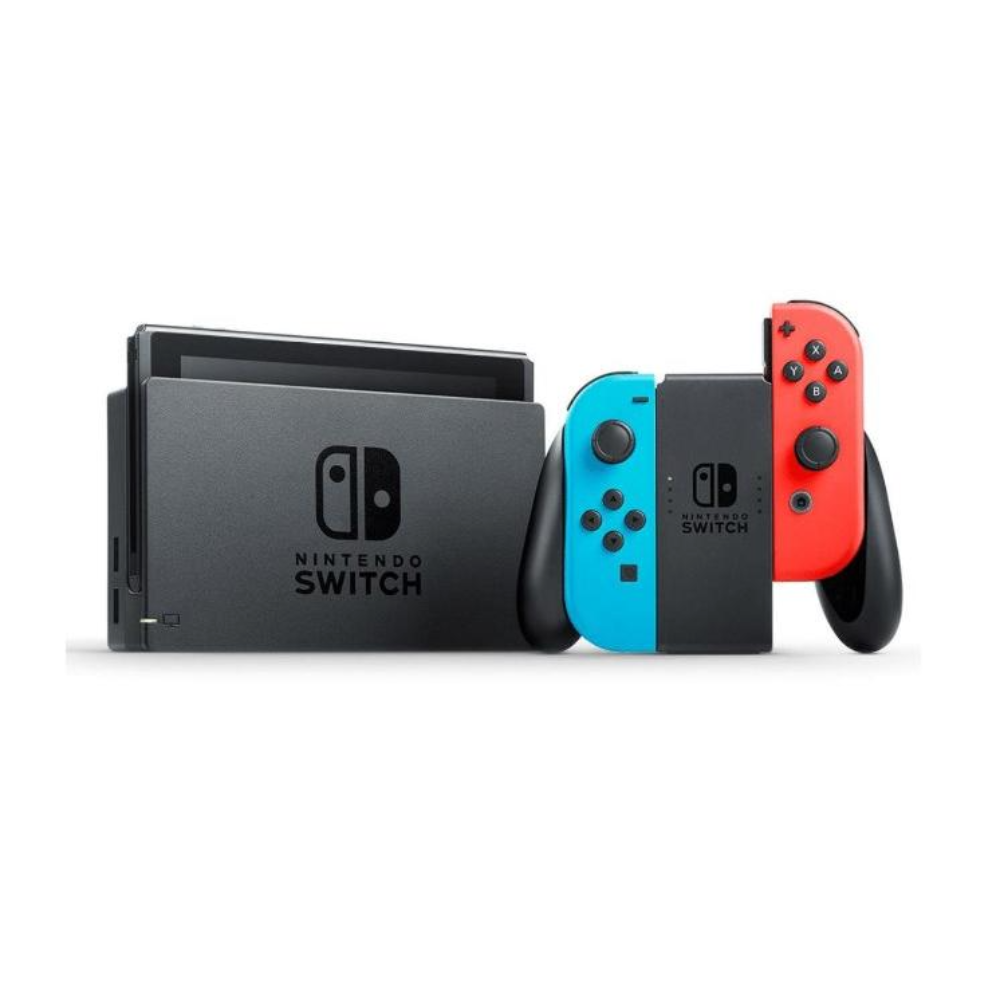 Nintendo Switch leikjatölva með rauðum og bláum joycon, 2022 útgáfa - image 8 [c43fca0de8]