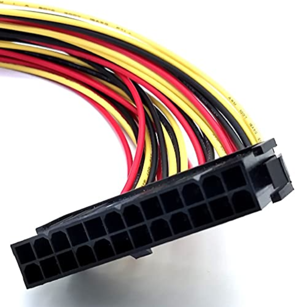 Framlenging fyrir aflgjafa úr 24pin í 24pin móðurb.tengi, 25cm - image 2 [a816c64c77]