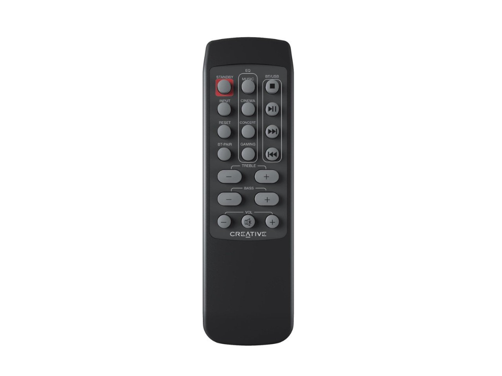 Creative T100 2.0 Bluetooth 5.0 þráðlausir hátalarar, svartir - image 4 [a048f31d85]