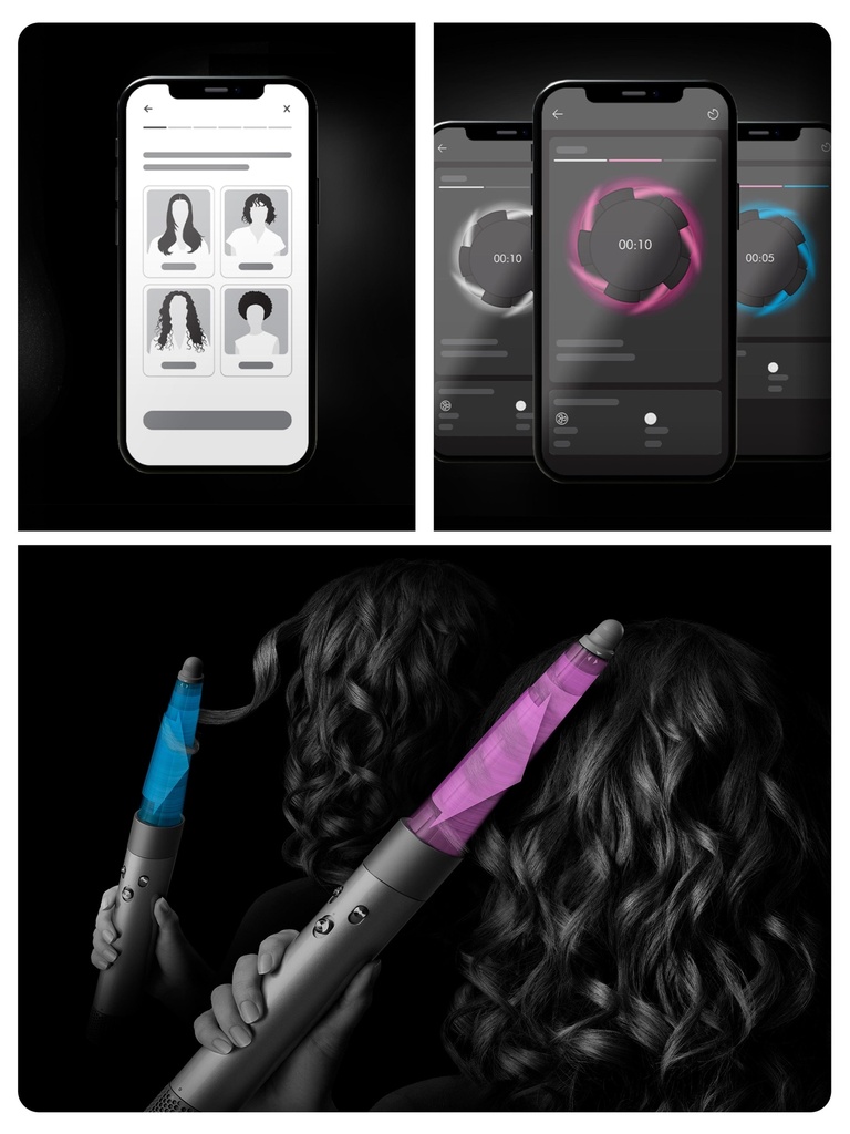 Dyson Airwrap I.D. Straight+Wavy 6in1 hármótunartæki, 1300W, Topaz (ljósblár) - image 17 [a8c748faa7]