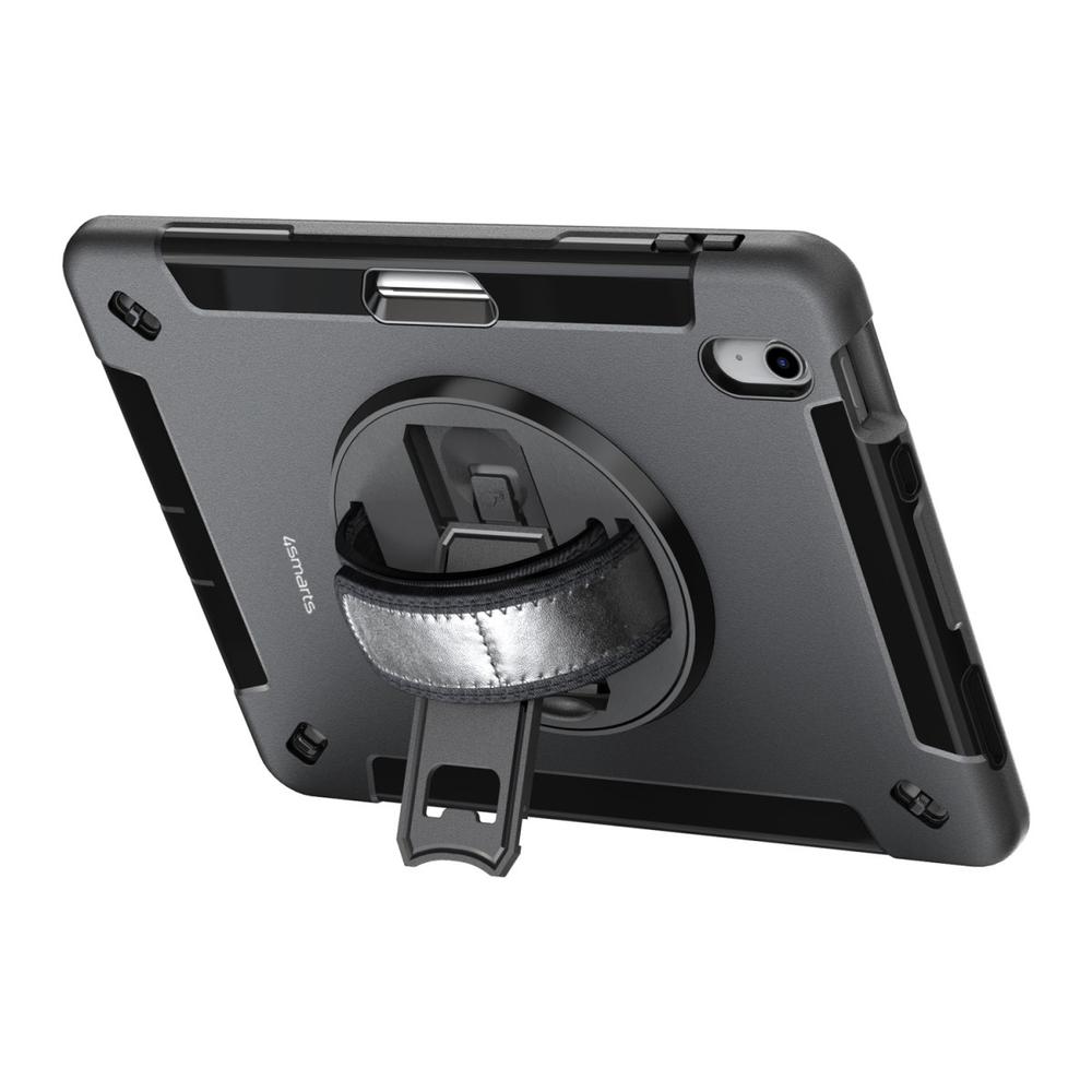 iPad 11"-10.9" spjaldtölvuhulstur með kickstand og hólf f. penna, svart - image 8 [350f1cc736]