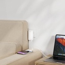 65W 4smarts 2x USB-C GaN hleðslutæki með USB-C í USB-A breyti, hvítt - image 4 [fe6ff74481]