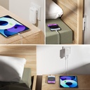 65W 4smarts 2x USB-C GaN hleðslutæki með USB-C í USB-A breyti, hvítt - image 5 [9c33aa6da7]