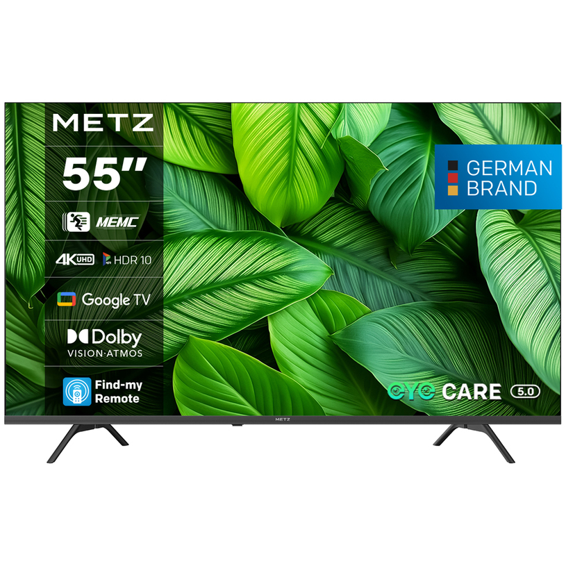 Metz 55" DLED 4K HDR10 Dolby Audio Google TV snjallsjónvarp - image 2 [29b8975abb]