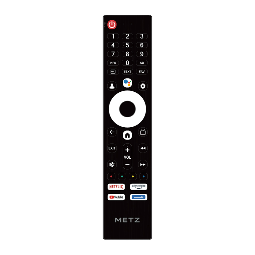 Metz 55" DLED 4K HDR10 Dolby Audio Google TV snjallsjónvarp - image 15 [6d93ef60a8]