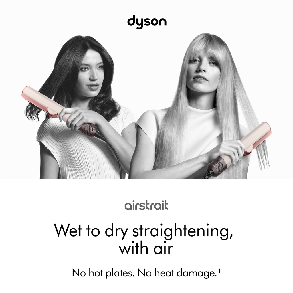 Dyson Airstrait sléttujárn, Ceramic Pink and Rosé (bleikt) - image 9 [8989b611cd]