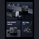 UGREEN 65W Diginest Cube 2xUSB-A og 2xUSB-C fjöltengi - image 5 [a6169b724c]
