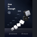 UGREEN 65W Diginest Cube 2xUSB-A og 2xUSB-C fjöltengi - image 13 [7e8d8dc5a2]