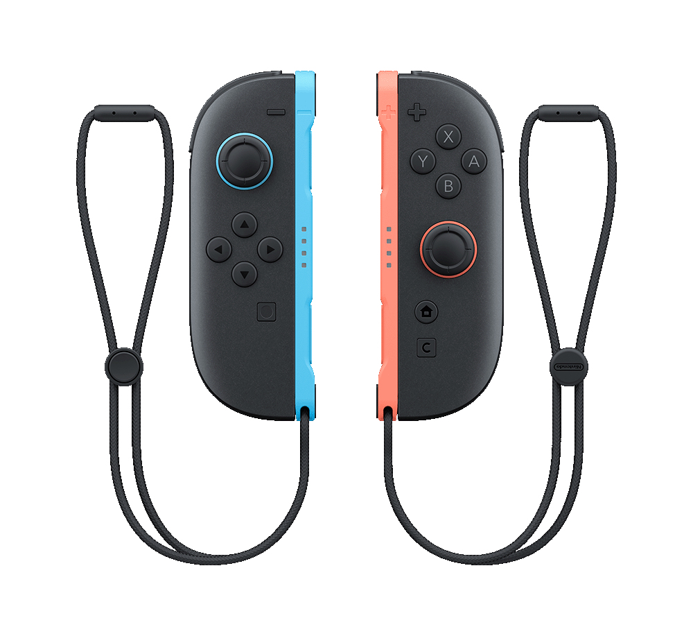 Nintendo Switch Joy-Con 2 stýripinnar, Rauður og blár - image 2 [745a9eee58]