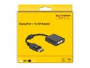 Delock DisplayPort í DVI breytistykki, hann/hún, 15cm - image 3 [5d4519b149]