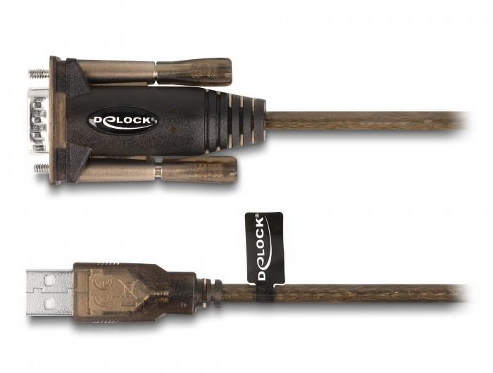 Delock USB-A 2.0 í Serial (9pin RS-232) breytikapall, 1,5m - image 5 [9df7e05ac0]