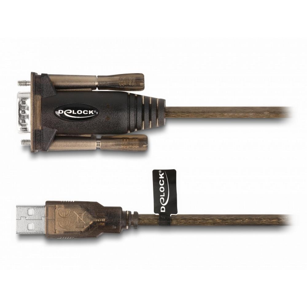 Delock USB-A 2.0 í Serial (9pin RS-232) breytikapall, 1,5m - image 6 [f7f50b7948]
