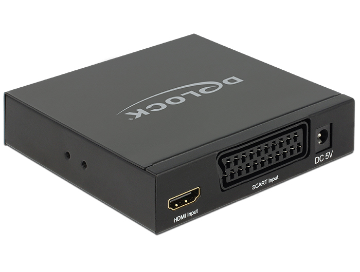 Delock Scart í HDMI FHD 60Hz breytir með skölunartækni - image 4 [9974397d17]