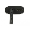 Delock USB-C yfir í HDMI breytistykki 4k@60Hz með power delivery, svart - image 3 [ac4f073876]
